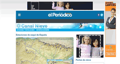 Desktop Screenshot of esqui.elperiodicodearagon.com
